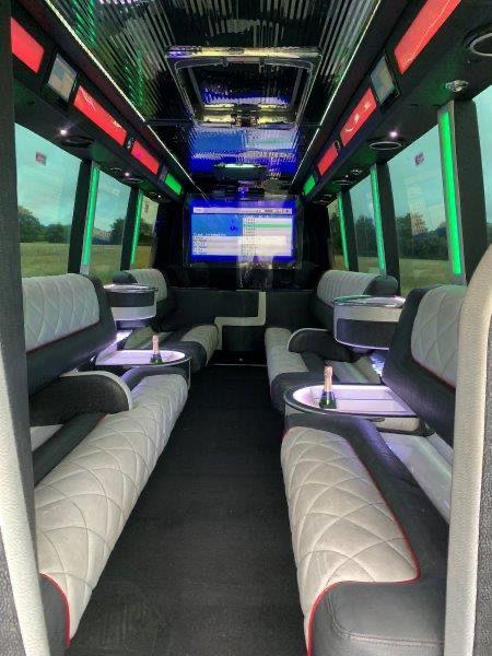 party bus interior